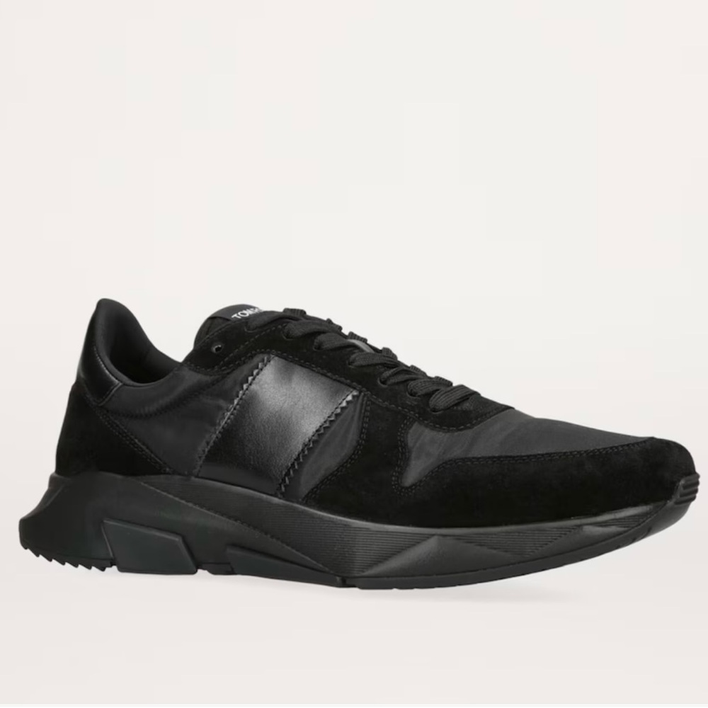 TOM FORD Black Jagga Men's Sneakers